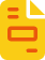 Icon image of a yellow document with orange lined and squares on it