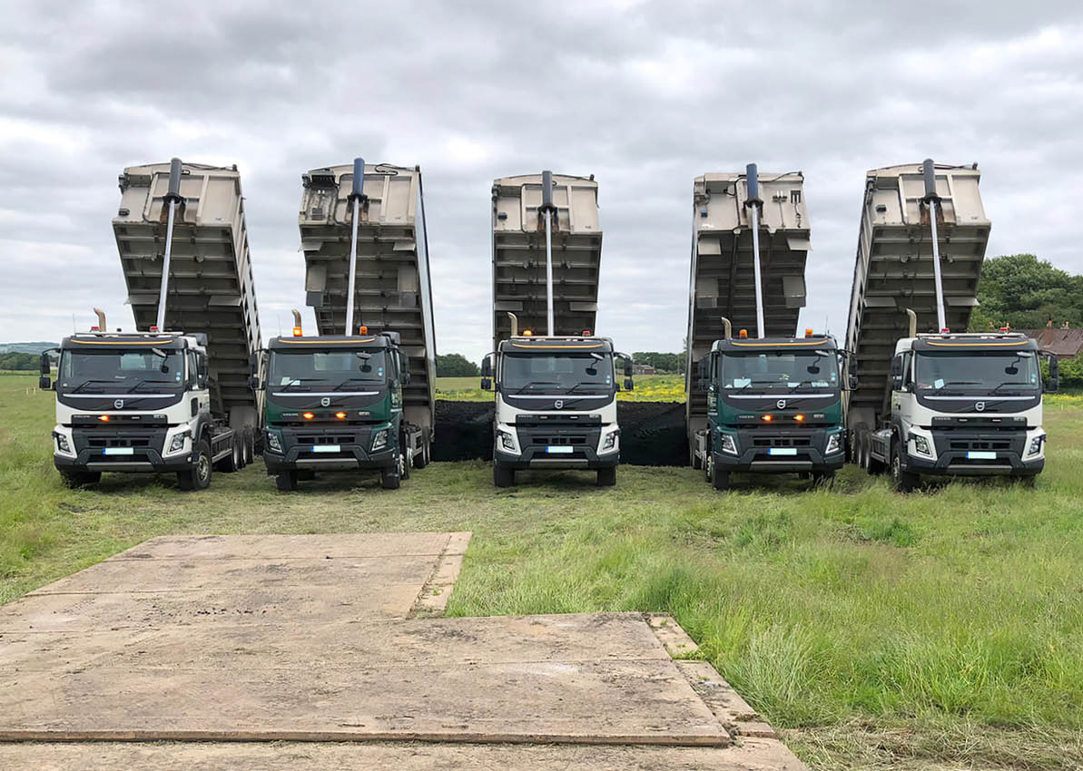 United Utilities trucks