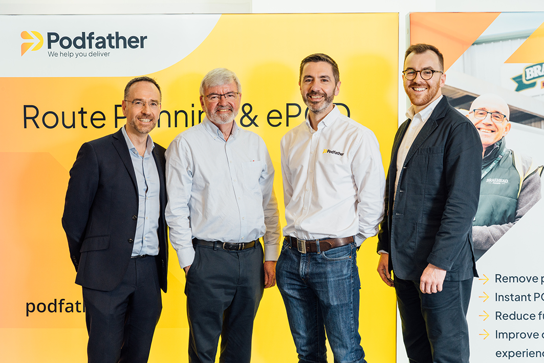 Maven Capital with Podfather's Managing Director and Chairman