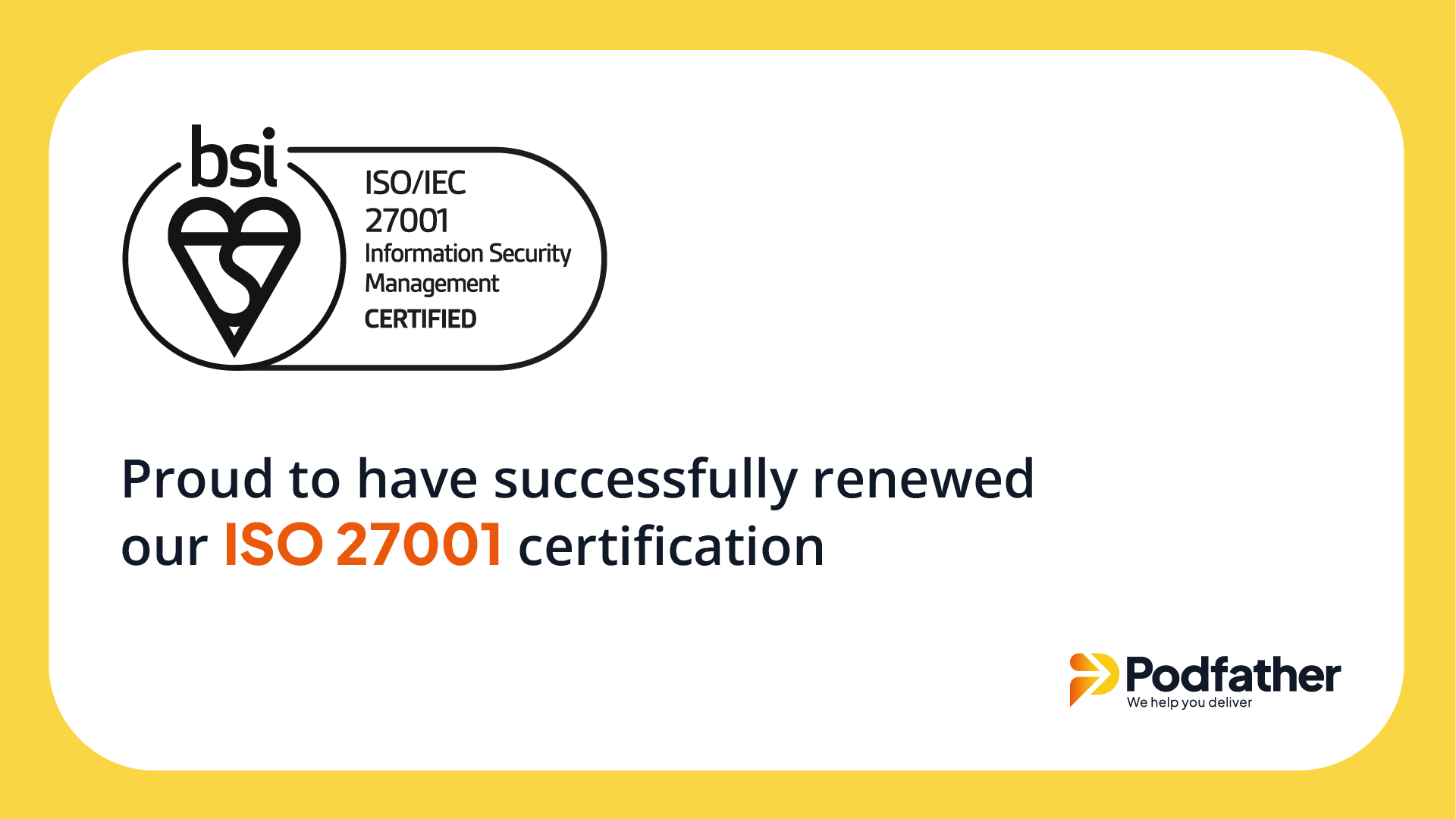 ISO recertification blog