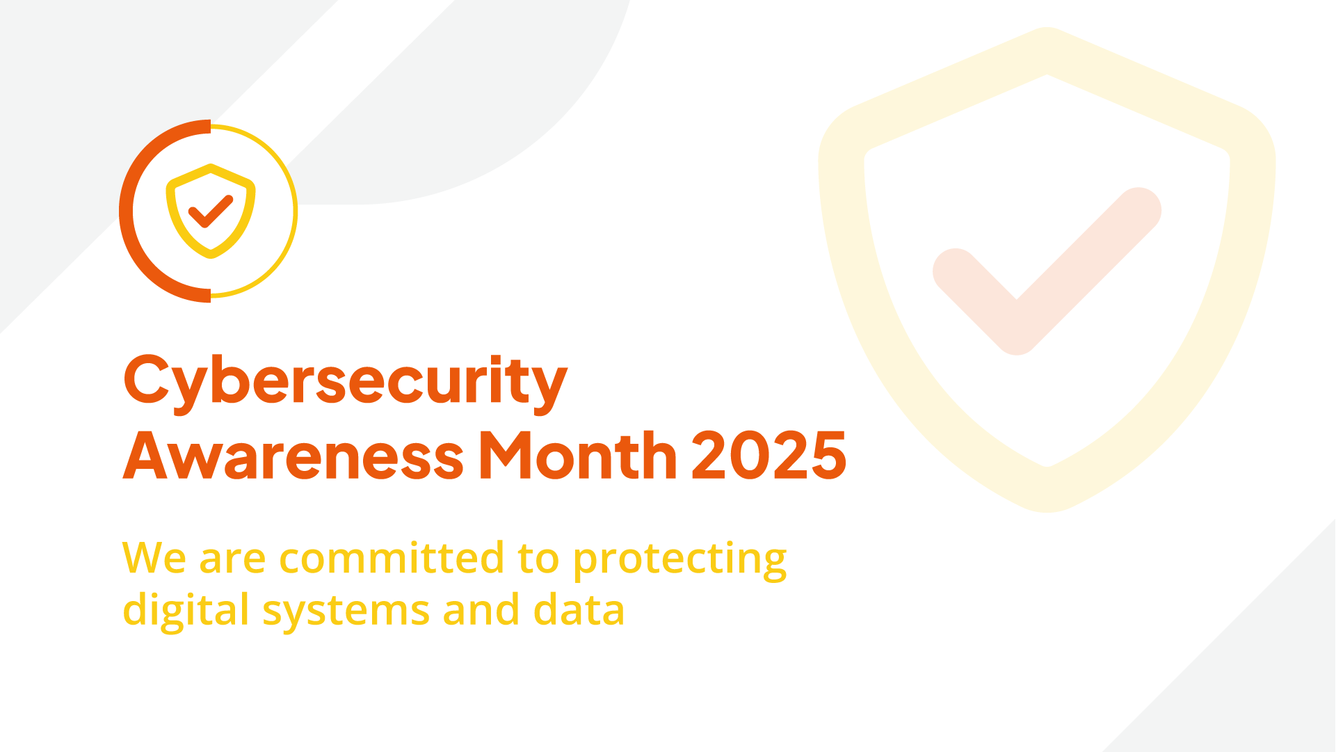 Cybersecurity Awareness Month 2025 graphic