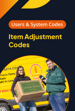 item adjustment codes