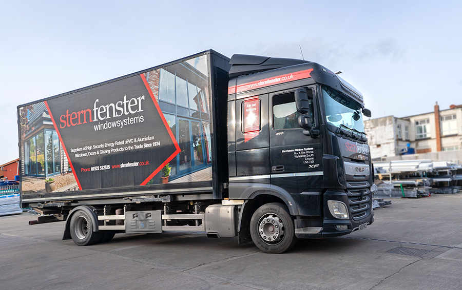 Sternfenster truck