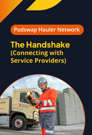 The handshake, connecting with service providers